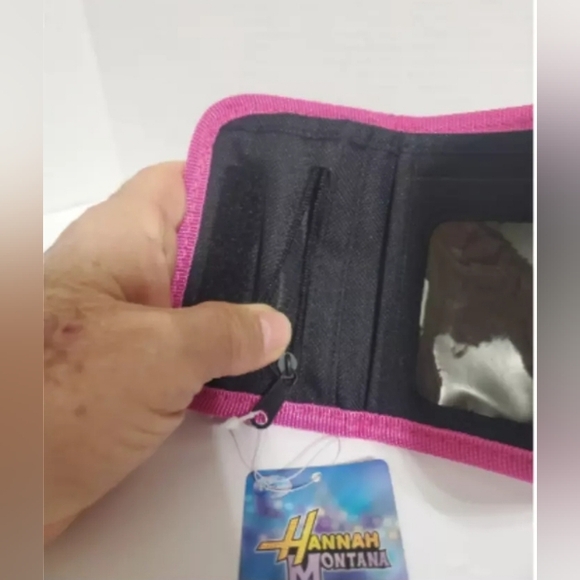 Hannah Montana Miley Cyrus Disney Channel trifold wallet y2k new - Picture 7 of 11